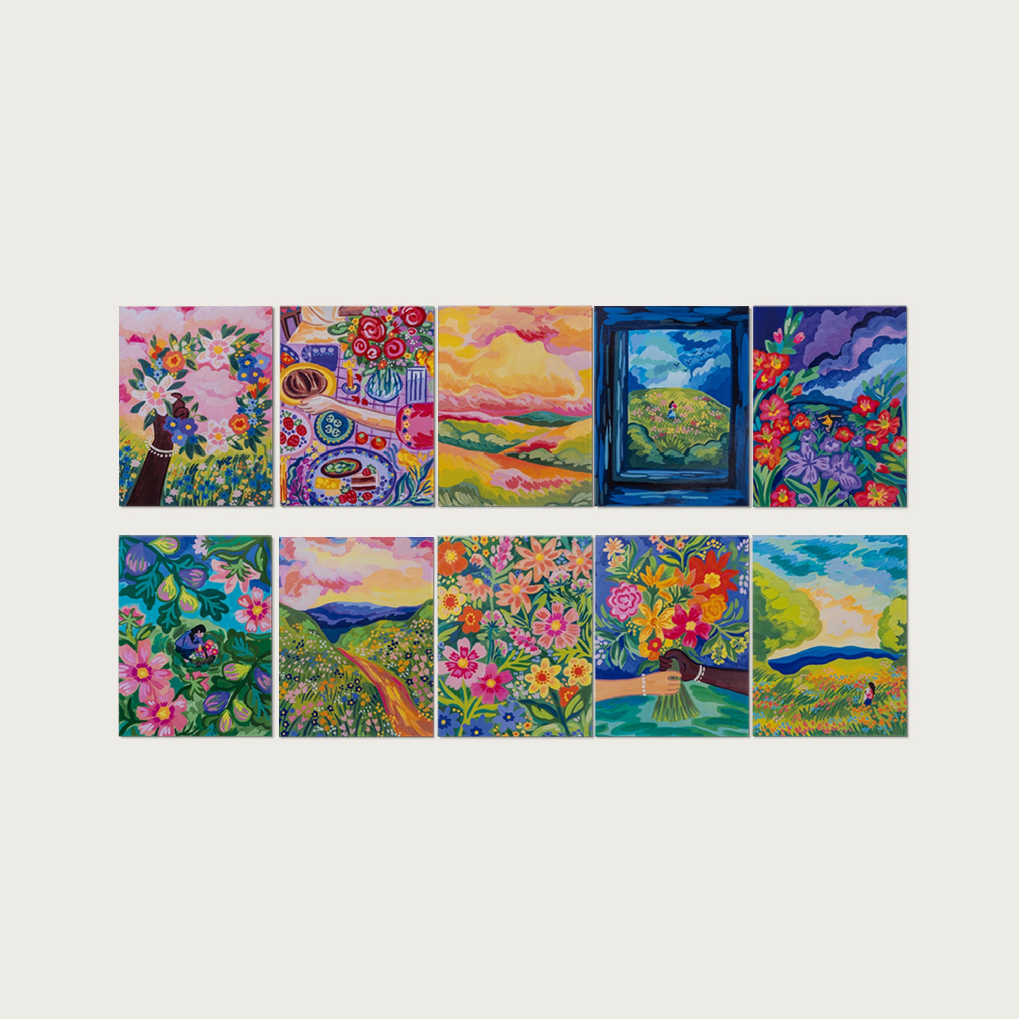 A Beautiful Year Postcard Pack