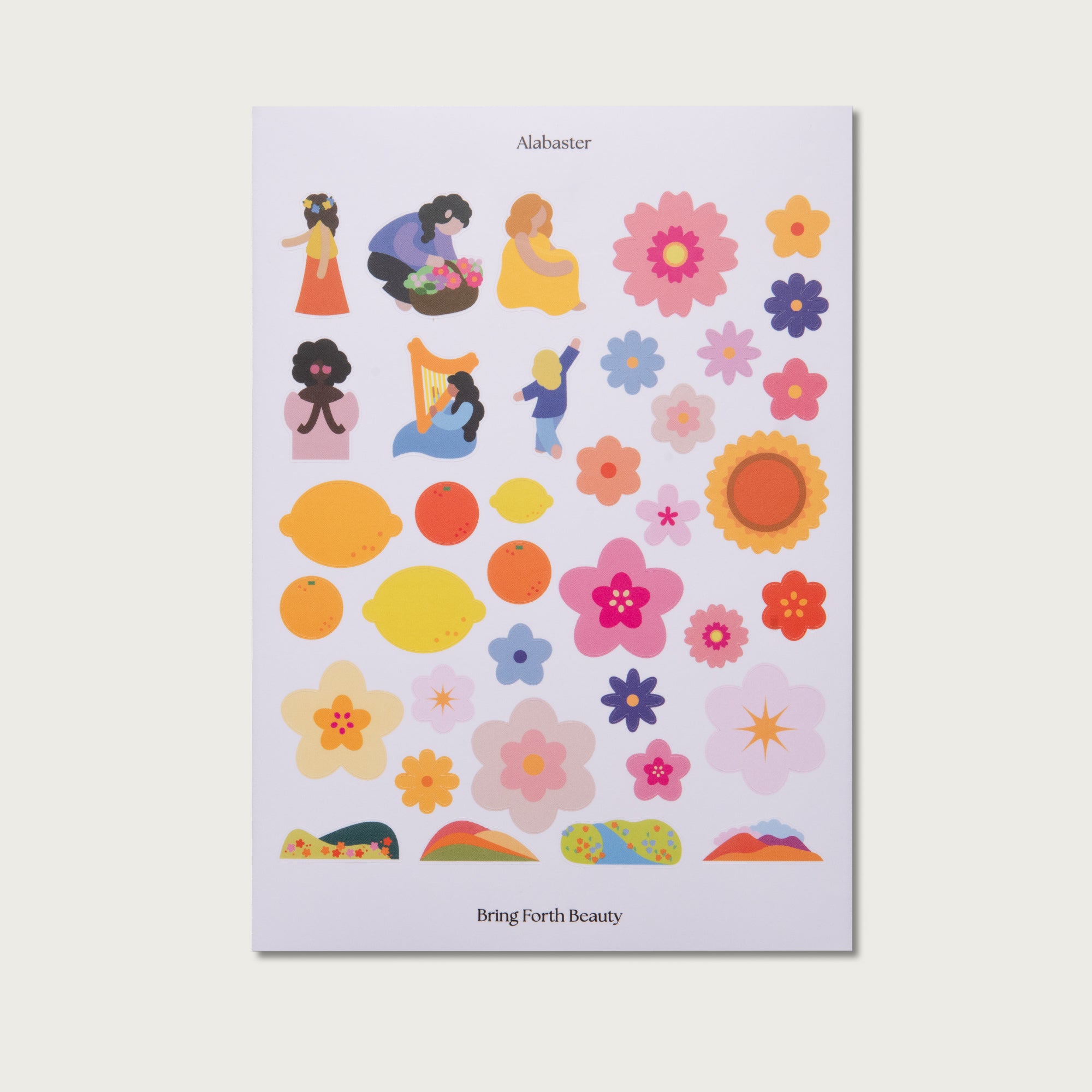 A Beautiful Year Sticker Sheet