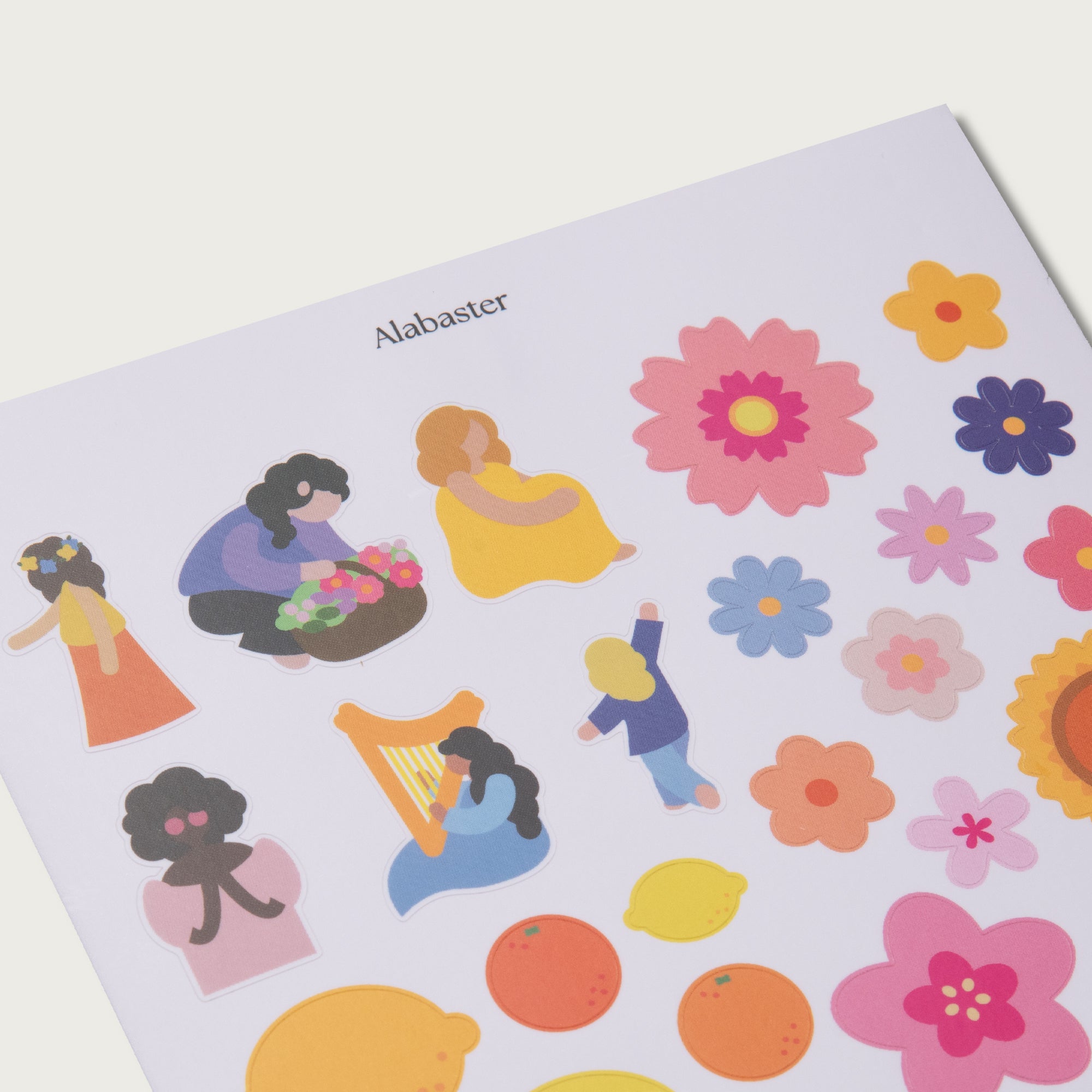 A Beautiful Year Sticker Sheet