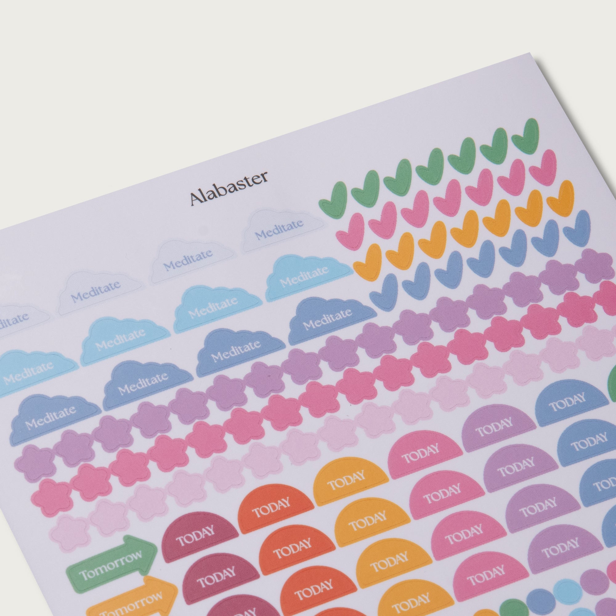 A Beautiful Year Sticker Sheet