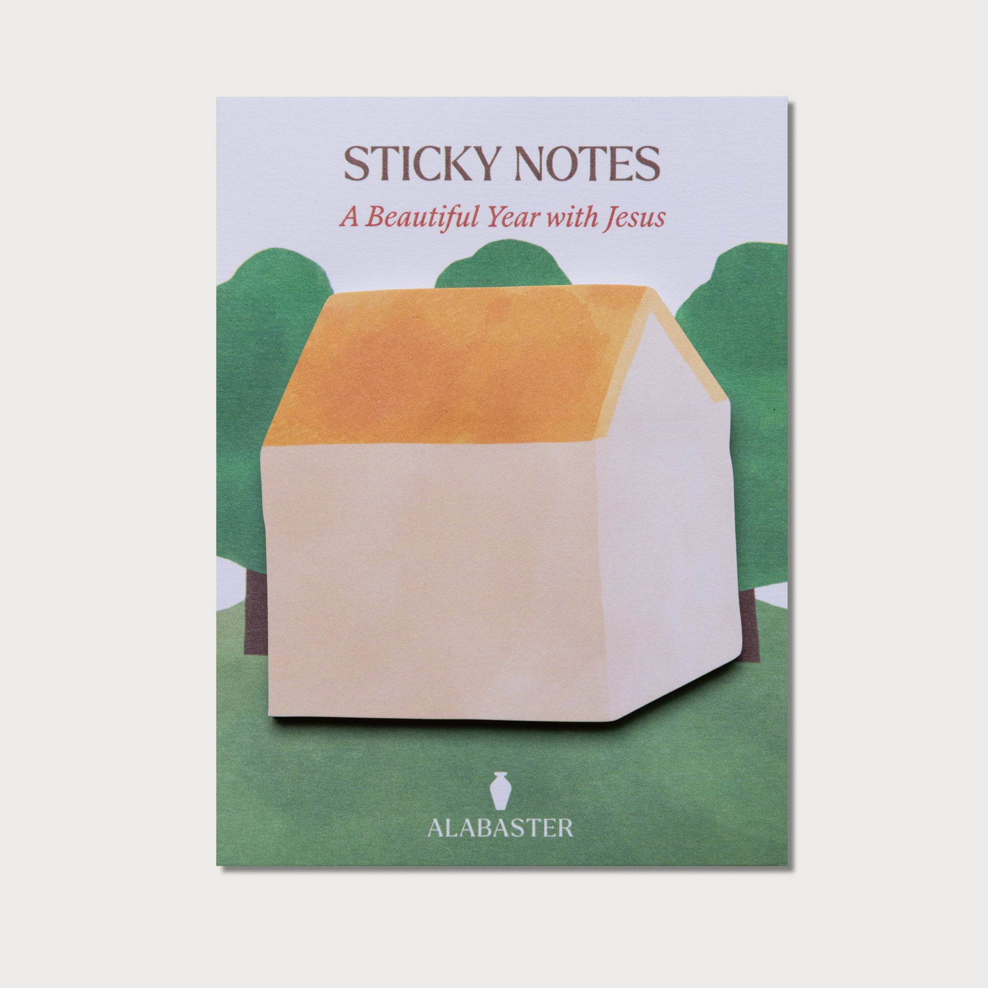 A Beautiful Year with Jesus Sticky Notes (House)