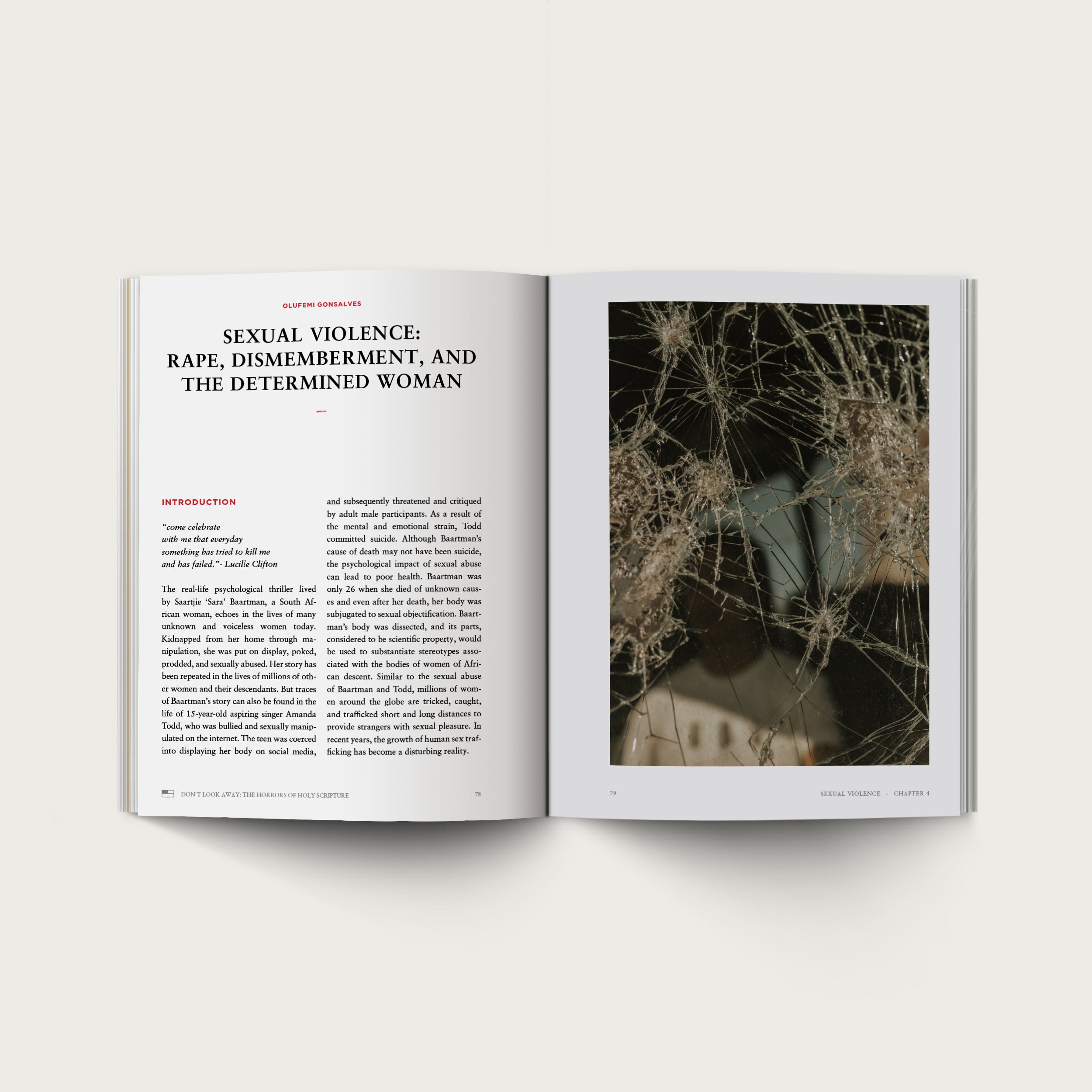 Don't Look Away: The Horrors of Holy Scripture