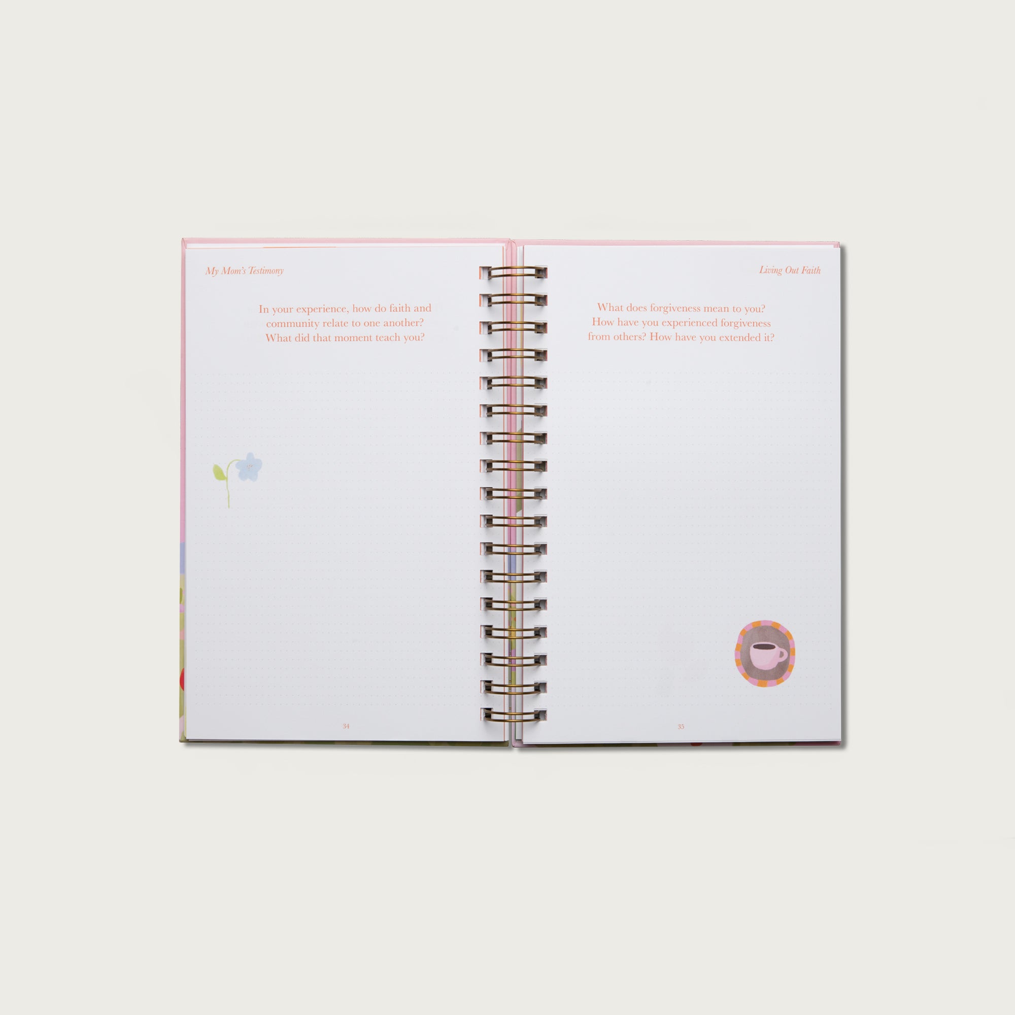 My Mom's Testimony: A Guided Journal for Sharing Her Beautiful Story