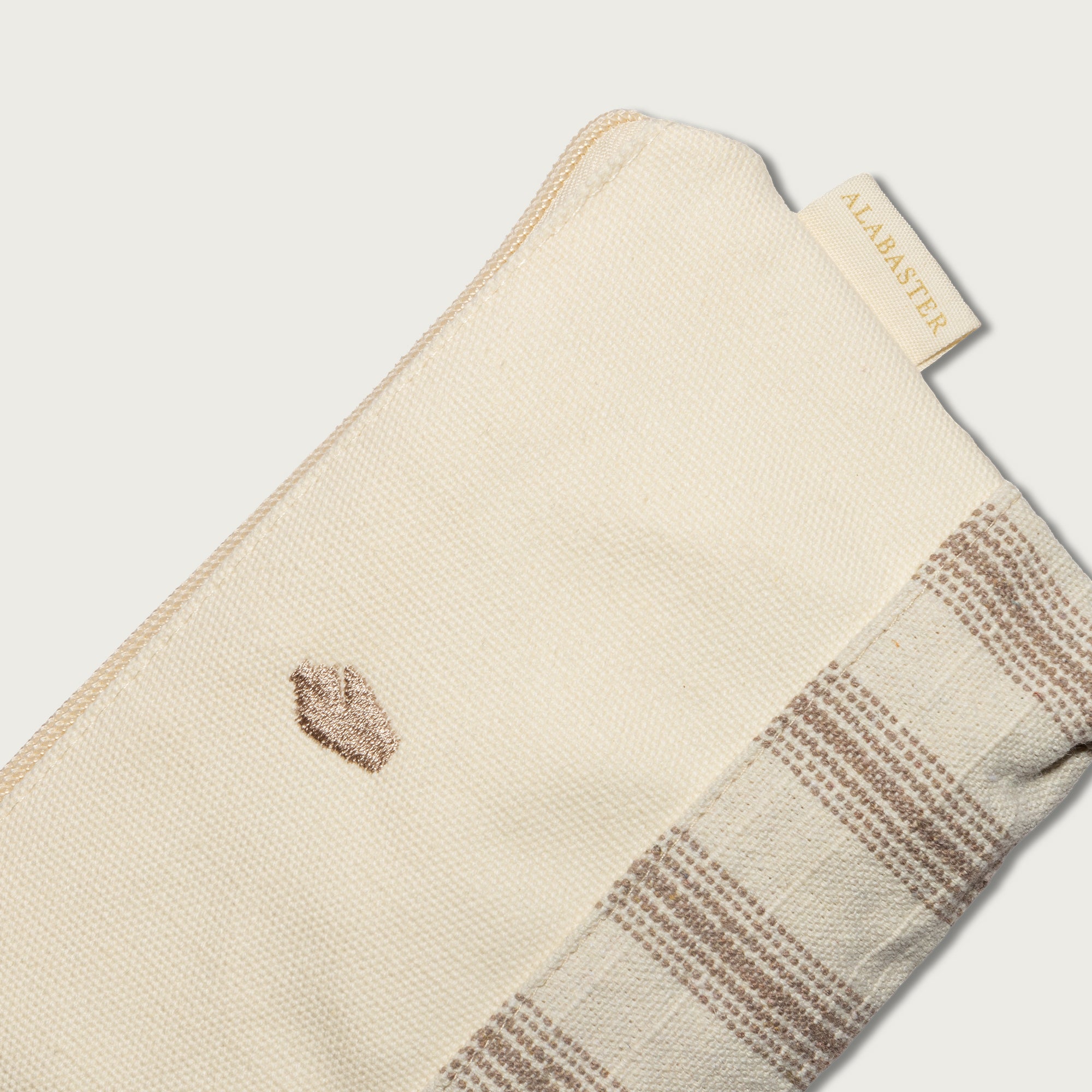 Striped Travel Pouch