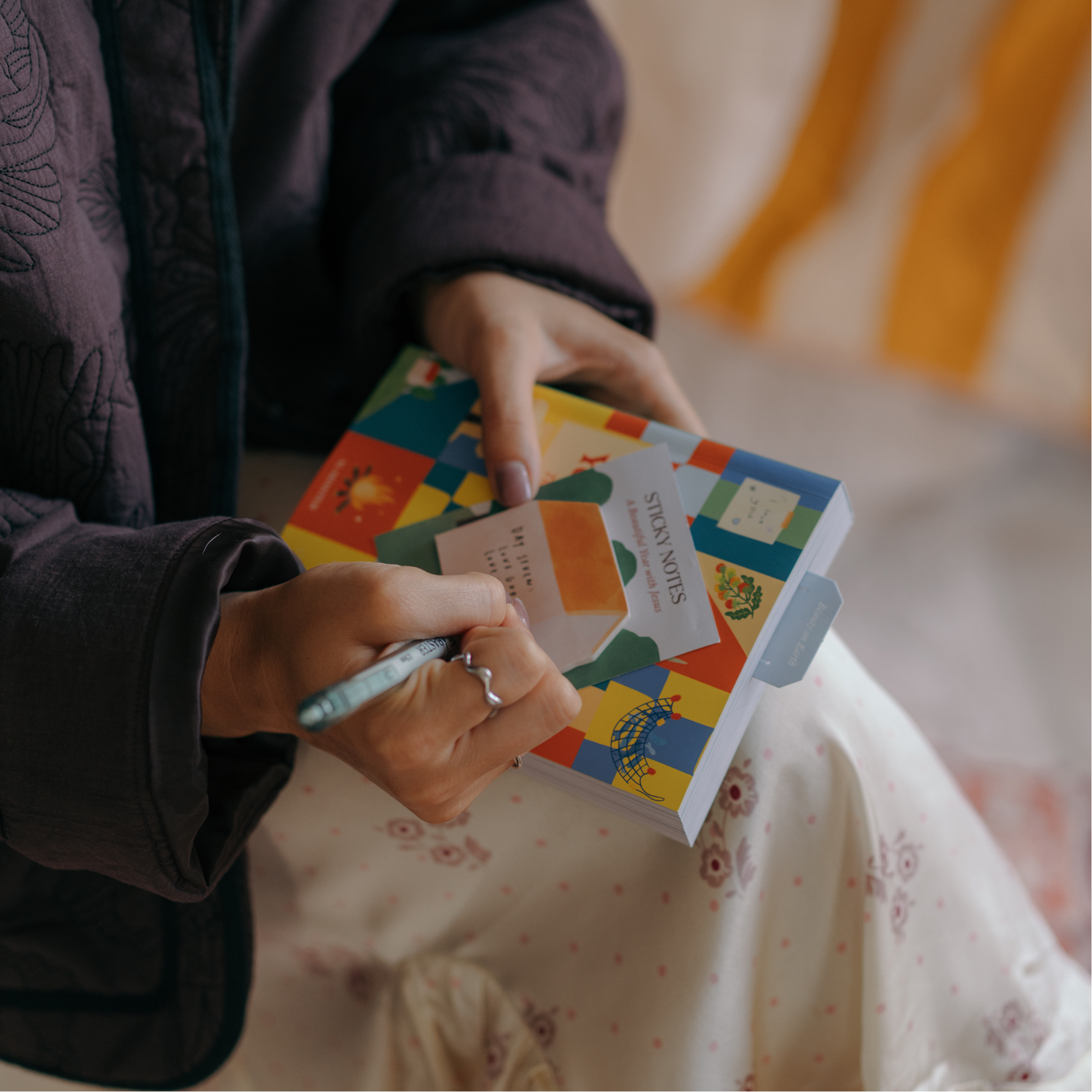 A Beautiful Year with Jesus Sticky Notes (House)